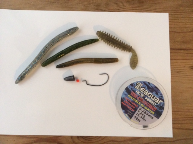Just add braid and a suitable rod and reel and this little lot will catch plenty of wrasse in the right spots